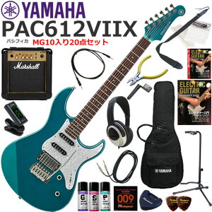YAMAHA }n Pacifica PAC612VIIX/TGM GLM^[ S҃Zbg ptȃTEhMarshall MG10Ă20_Zbg