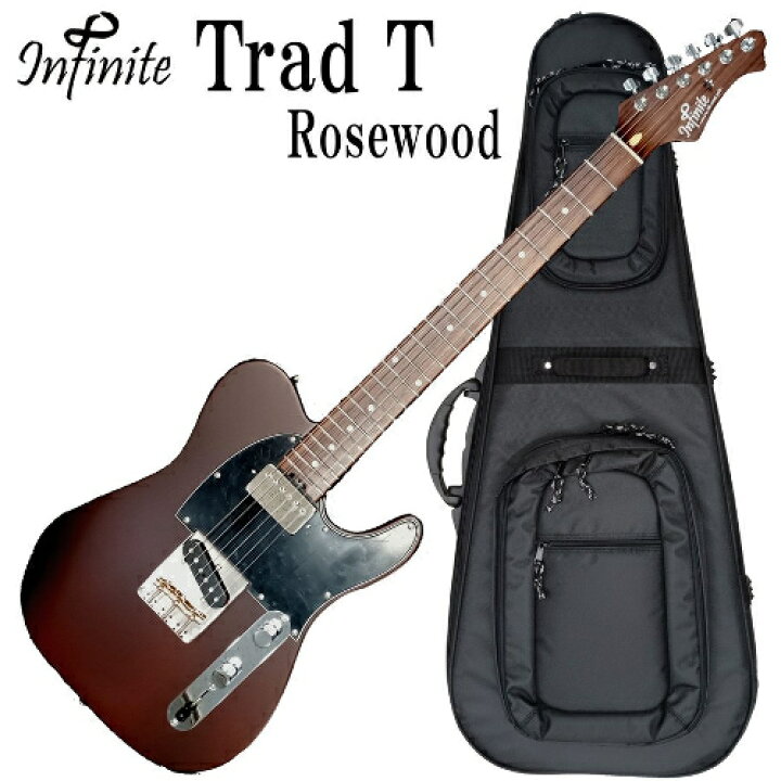楽天市場】Infinite / Trad T Rosewood エレキギター テレキャスター 