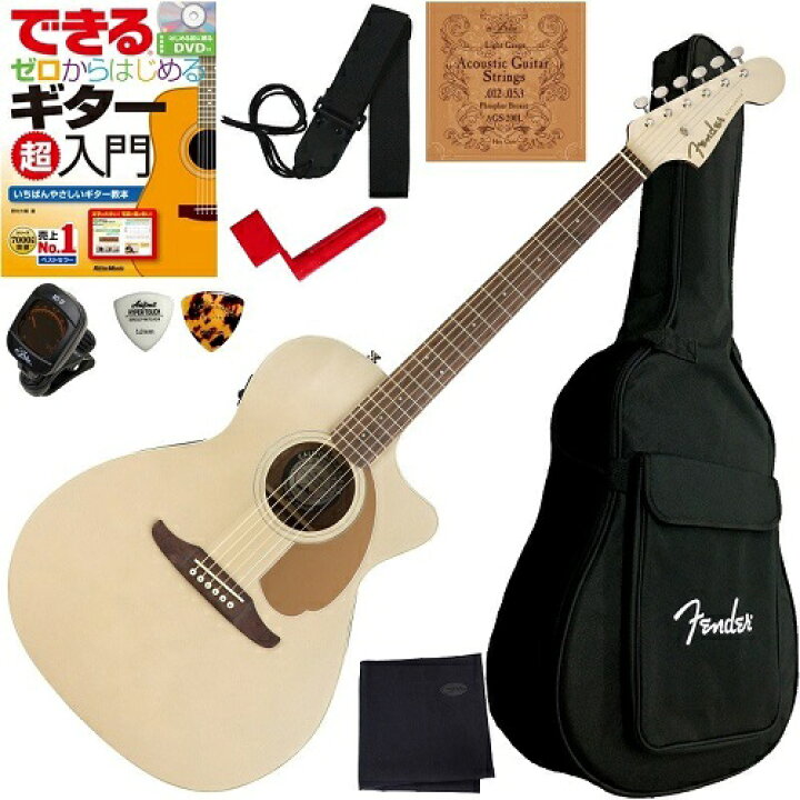 楽天市場】調整済みで弾きやすい Fender Redondo Player エレアコ 