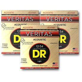 DR / VERITAS ACOUSTIC 12-54 -3SET- アコーステックギター弦