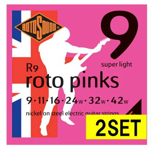 ☆ROTOSOUND R9 09-42 エレキギター弦 2SET