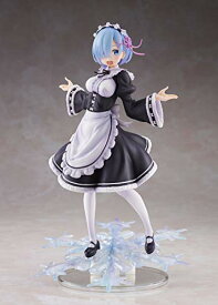 タイトー Re:ゼロから始める異世界生活 AMP レム フィギュア Winter Maid image ver. マルチカラー。