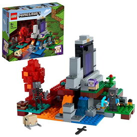 レゴ(LEGO) マインクラフト 荒廃したポータル 21172 おもちゃ ブロック プレゼント テレビゲーム 男の子 女の子 8歳以上