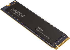 Crucial T500 【新型PS5 / PS5動作確認済み】 1TB SSD PCIe Gen 4 (最大転送速度 7,400MB/秒) NVMe M.2 (2280) 内蔵 5年保証 CT1000T500SSD8JP 国内正規保証品