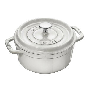 staub �X�g�E�u �u �s�R �R�R�b�g ���E���h �J���p�[�j�� 18cm �v ���� �z�[���[ �� IH�Ή��y�V���A���i���o�[�t�����{���K�̔��i�z La Cocotte Round 40501-409