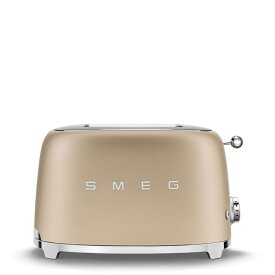 【日本正規品】SMEG スメッグ トースター（2枚焼） (シャンパンマット)