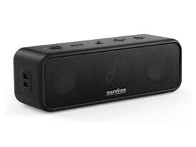 Anker Soundcore 3 Bluetooth スピーカー/ IPX7 防水/チタニウムドライバー/デュアルパッシブラジエーター/BassUpテクノロジー/アプリ対応/イコライザー設定/USB-C接続/ 24時間連続再生/ PartyCast機能/