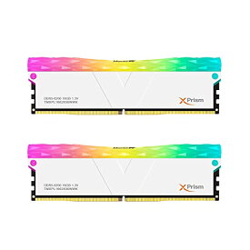 v-color Hynix IC デスクトップPC用 ゲーミングメモリ Manta XPrism RGB (発光型) DDR5-6200MHz PC5-49600 32GB (16GB×2枚) U-DIMM 1.3V CL36 (Intel XMP専用)