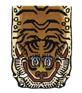 `x^^CK[O TIBETAN TIGER RUG H1-75 W70×D50cm (CG[)