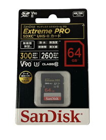 SanDisk SDSDXDK-064G-JNJIP エクストリーム プロ SDXC UHS-IIカード 64GB