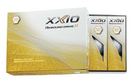 DUNLOP ダンロップゴルフボール XXIO REBOUND DRIVE2 2023年モデル 1ダース(12個入り) プレミアムホワイト