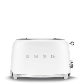 【日本正規品】SMEG スメッグ トースター（2枚焼） (マットホワイト)