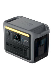 Anker Solix C1000 Portable Power Station ポータブル電源 1056Wh 世界最速の急速充電 高出力AC(定格1500W / 瞬間最大2000W / SurgePad 2000W, 6ポート) 長寿命10年 リン酸鉄