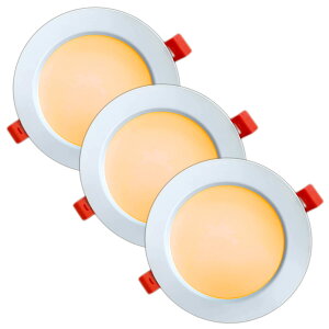 FWAYTECH led �_�E�����C�g 125 �d���F 12W 100W��ւ� ����̌^LED ������LED ���^ AC100-240V�������Ή� �Ǝˊp120�x �����Ή� (��������125mm(3��), �d���F����(2700K))