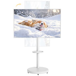 ECOTINY �e���r�X�^���h 37~86�C���`�Ή� �c����] �Ǌ� �ϐk �ړ��� �ω׏d60kg ����5�i�K���� �p�x��] �������
