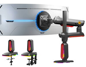 NB j^[A[ ^ 17-57C`Ή ω׏d2-20kg RGBCgt fBXvCA[ VO @BXvO Ȗʃj^[ Q[~Oj^[A[ Nv Obg VESA 75x75mm/1