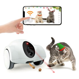 GULIGULI ペットカメラ Hiibo 部屋全体の中で移動 Wi-Fi2.4GHz 見守りカメラ 犬 留守番 飛び出すおやつ 見守り 双方向会話 スマホ対応 屋内カメラ 猫 おやつ カメラ 暗視機能 スマホ遠隔操作 1080P 200万画素 アカウント