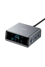 Anker Prime Charger (250W, 6 Ports, GaN) (USB PD 充電器 USB-A & USB-C) iPad iPhone MacBook Android スマートフォン ノートPC 各種 その他機器対応
