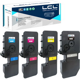 LCL （4色セット ブラック シアン マゼンタ イエロー） Kyocera用 京セラ用 TK-5241 TK-5241K TK-5241C TK-5241M TK-5241Y 互換トナーカートリッジ 対応機種：Kyocera ECOSYS M5526cd