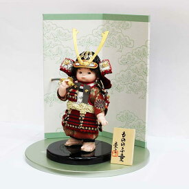 五月人形 子供大将 壹三 もののふ童 凛 鎧着 大将飾り 壱三 鈴甲子雄山 鎧 5月人形 壹三人形工房 おしゃれ モダン コンパクト 端午の節句 初節句 お祝い 男の子 子供大将飾り 精密 鎧飾り 銀塗り 丸台 衝立 和紙 名前札 金襴兜 特典付 【松川限定セット】
