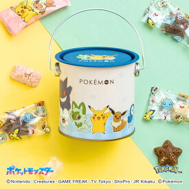 バレンタイン チョコ 2026 チョコレート ポケモン 松風屋 【PV-5】 お菓子 ギフト 贈り物 プレゼント スイーツミニバーレル缶（ポケモン）【VT】