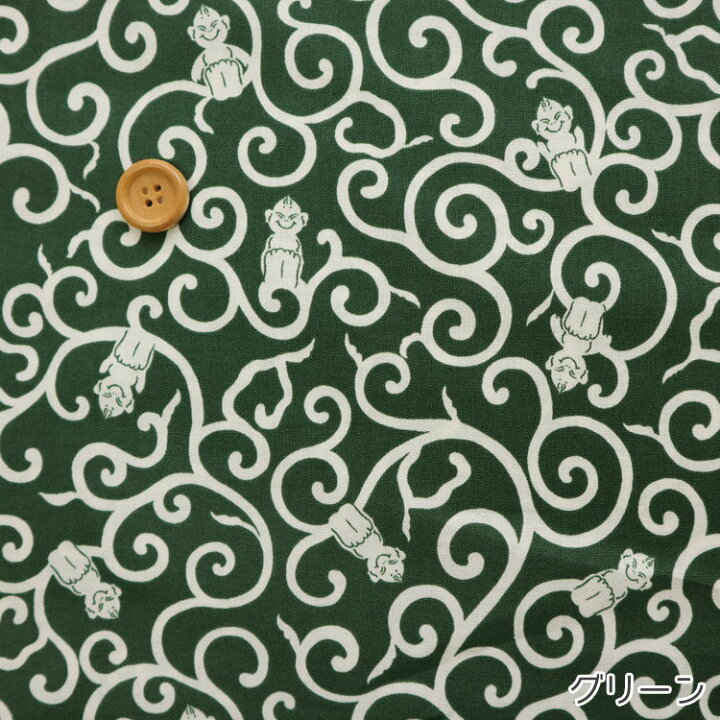 楽天市場】◇◇BILLIKEN ART FABRIC『唐草（からくさ  