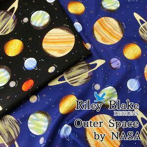 yUSARbgzRiley Blake DESINGS wOuter Space by NASAxiC[EuCNEfUCuAE^[Xy[X oC iTvjV[`Ovg⁦106cm@Rbg100