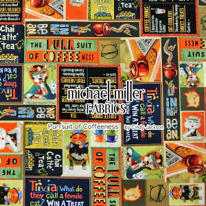 �����yUSA�R�b�g���zMichael Miller FabricsPurrsuit of Coffeeness�wCoffee Cats and Chill�x�i�}�C�P���~���[�t�@�u���b�N�X �p�[�X�[�g �I�u �R�[�q�[�l�X�u�R�[�q�[ �L���b�c �A���h �`���v�j��V�[�`���O