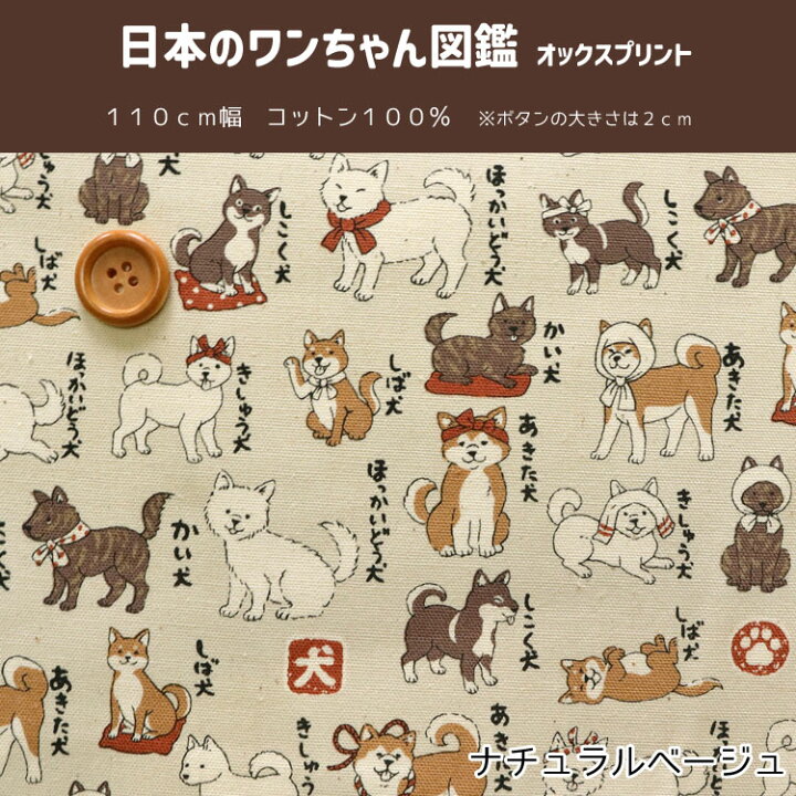 楽天市場】▽『日本のワンちゃん図鑑』≪オックスプリント 