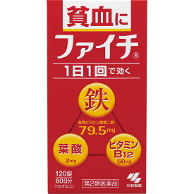 【第2類医薬品】小林製薬 ファイチ 120錠
