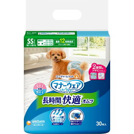 ユニ・チャームペットケア マナーウェア 高齢犬用 紙オムツ SS30枚