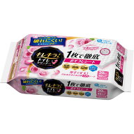 大王製紙 エリエール キレキラ トイレクリーナー 1枚で徹底おそうじシート ハッピーローズつめかえ用 10…