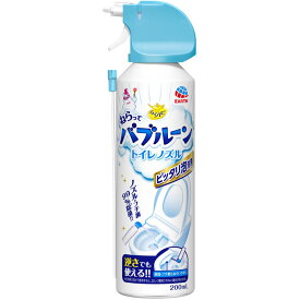 アース製薬 らくハピ ねらって バブルーン トイレノズル トイレ掃除 泡洗浄 200ml