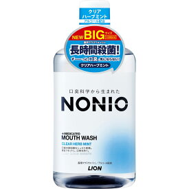 ライオン NONIO(ノニオ) マウスウォッシュ クリアハーブミント 洗口液 1000ml （医薬部外品）