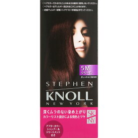 コーセー スティーブンノル カラークチュール クリームヘアカラー 5M ディープマロンブラウン ＿ （医薬部外品）