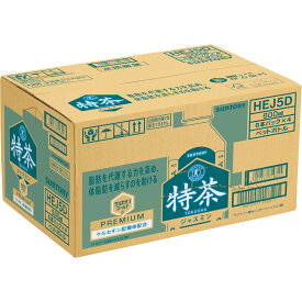サントリー 伊右衛門 特茶ジャスミン ケース 500ml×6×4