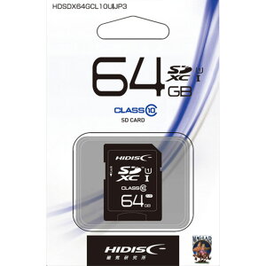 C HIDISC SDHCJ[h 64GB CLASS10 UHS-1 SDXC