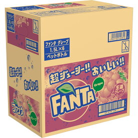 日本コカ・コーラ ファンタ グレープ ケース 1．5L×6
