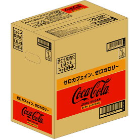 日本コカ・コーラ コカ・コーラゼロカフェイン ケース 1．5L×6