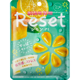 UHA味覚糖 機能性表示食品 リセットレモングミ 40g