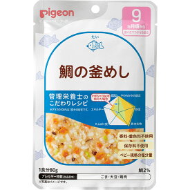 ピジョン 食育レシピ 鯛の釜めし 80g