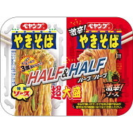 まるか食品 ペヤング超大盛やきそばハーフ＆ハーフ激辛 235g