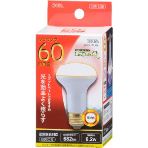 �I�[���d�@ LED�d�� ���t�����v�` 60�`���� E26 �d���F LDR6L�|W