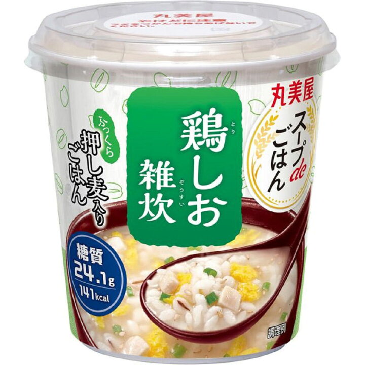 丸美屋食品工業 スープdeごはん 鶏しお雑炊 70.3g マツモトキヨシ 丸美屋食品工業 スープdeごはん 鶏しお雑炊 70.3g