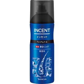 バスクリン インセント 薬用育毛トニック 無香料 プレミアムクール 特大 260g （医薬部外品）