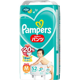 P＆Gジャパン パンパース さらさらケアパンツ スーパージャンボ Mサイズ たっち 52枚