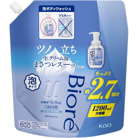 花王 ビオレu ザ ボディ 泡タイプ ピュアリーサボンの香り つめかえ用 1200ml