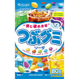 春日井製菓 つぶグミソーダ 80g