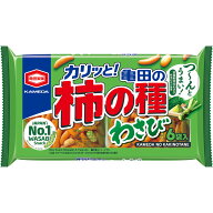 亀田製菓 亀田の柿の種わさび6袋 164g