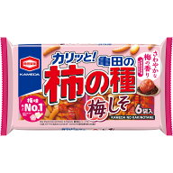 亀田製菓 亀田の柿の種梅しそ6袋 164g